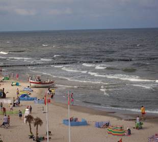 Blick auf den Strand von Rewal