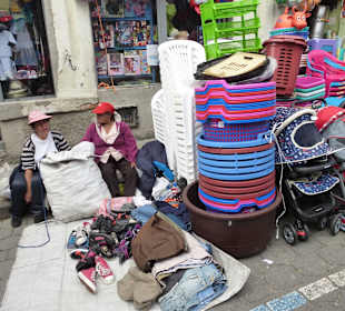 Samstag ist die ganze Stadt ein großer Markt