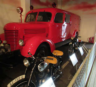 In den Hallen des Militärmuseums Lesany