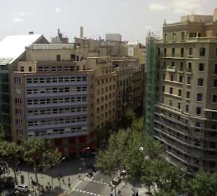 Vista della città dall'edificio