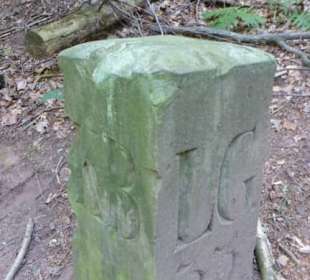 Entlang auf dem Grenzweg bei Königsberg