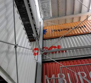 Konstruktion im Inneren des Turmes