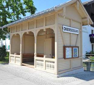 Wartehäuschen am Hafen
