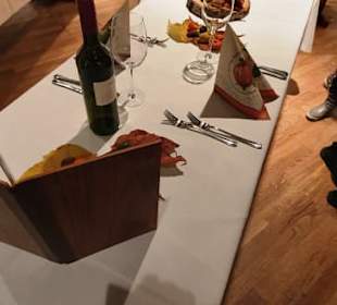 Deko Tische in der Schranne