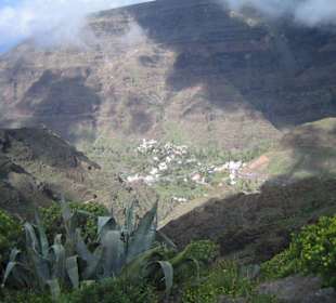 Blick ins Valle Gran Rey