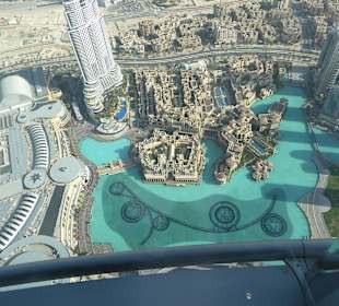 Blick von Burj Khalifa