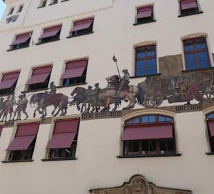 Der Nürnberger Kaufmannszug am Haus der Wirtschaft