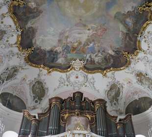 Bei der sehenswerten Augustinerkirche in Mainz