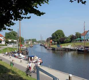 Der Museumshafen des Nordseebades Carolinensiel