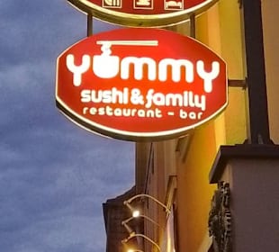 Zum Abendessen im Yummy in Schweinfurt-Oberndorf