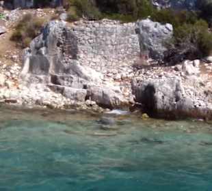 Kekova - versunkene Stadt im Mittelmeer