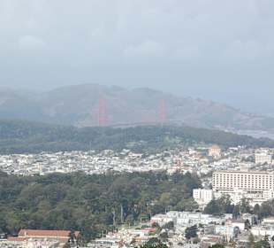 Aussicht von Twin Peaks auf San Francisco