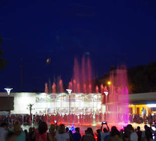 Аркадия, светомузыкальный фонтан