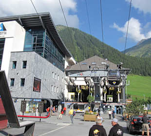 Seilbahn nahe dem Hotel