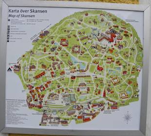 Skansen map