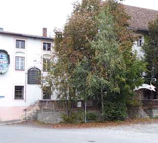 Außenansicht der Gaststätte