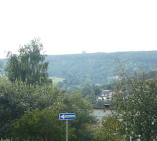 Blick von der Terrasse vom Naturfreundehaus
