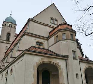 Ev. Kirche in der Nähe vom Kloster Lichtenthal