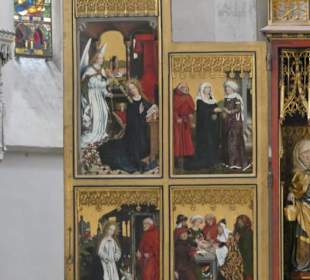 Blick in die Kirche St. Jakob in Rothenburg o.d.T.