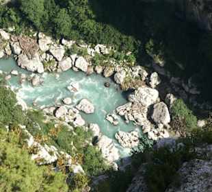 Blick in die Schlucht