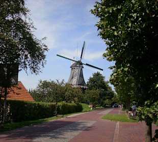 Eine von den Zwillingsmühlen in Greetsiel