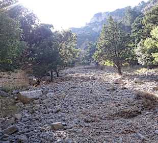 Wanderung durch die Imbros Schlucht