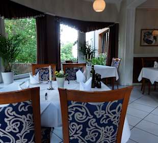 Blick in die Gasträume des Restaurant Raffaello