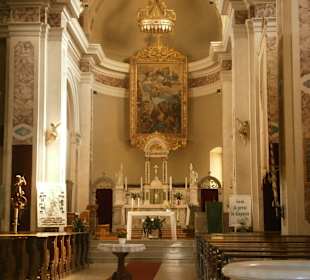 Kirche von innen gesehen
