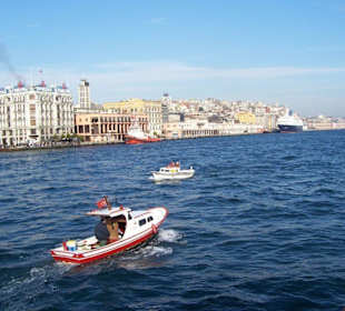 Ein Ausflug auf dem Bosporus