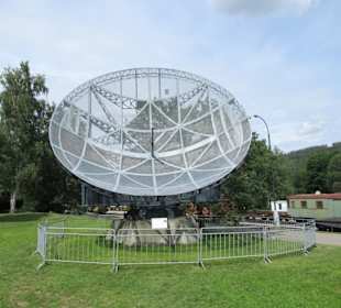 Auf dem Gelände des Militärmuseums Lesany