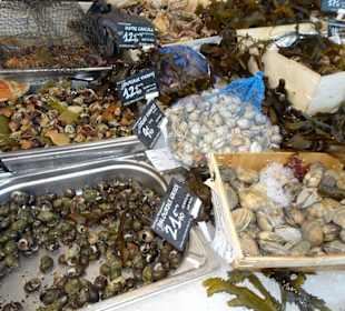 Auslage der Poissonnerie Ty´Breizh