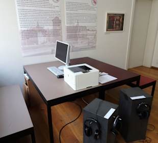 Arbeitsplatz zum Selbststudium im Stadtmuseum