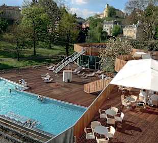 Aussicht auf das Heilbad