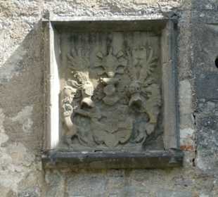 Unterwegs in der Ruine von Burg Neuhaus