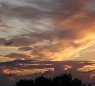 Schöne Wolkenformation Coasta de la Calma