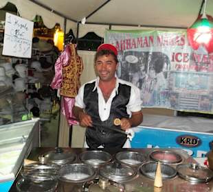 Eisverkäufer und Preise