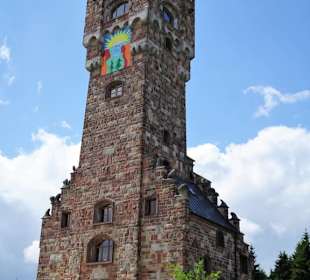 Außenansicht des Altvaterturmes
