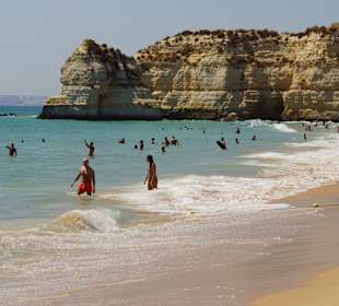 Strand der Praia da Rocha nach Westen