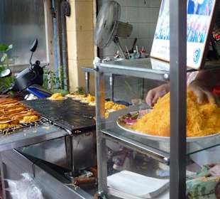 Garküche, leckere süße Taschen