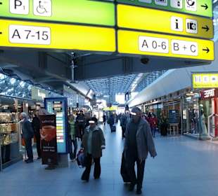 Teilbereich der Abfertigungshalle