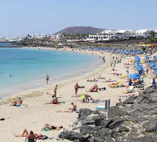 Playa Dorada - Hauptstrand von Playa Blanca