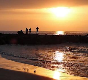 Playa de las Americas - zachód słońca