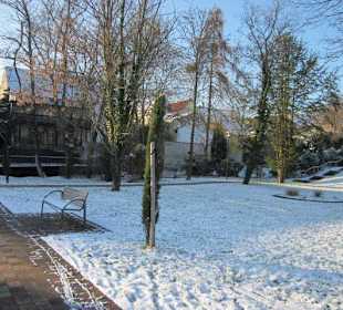 Festung im Winter, Park altes Gefängnis