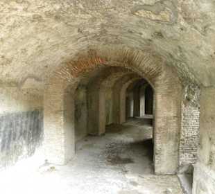 Tunnel in Pompeii