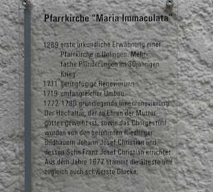 Pfarrkirche Maria Immaculata Unlingen