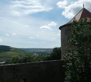 Unterwegs in der Ruine von Burg Neuhaus