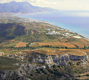 Anflug auf die Insel