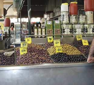 Angebot auf dem Markt in Thessaloniki