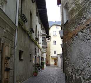 Gasse auf der Strecke