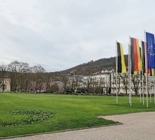 Bei einem Bummel durch den Kurgarten